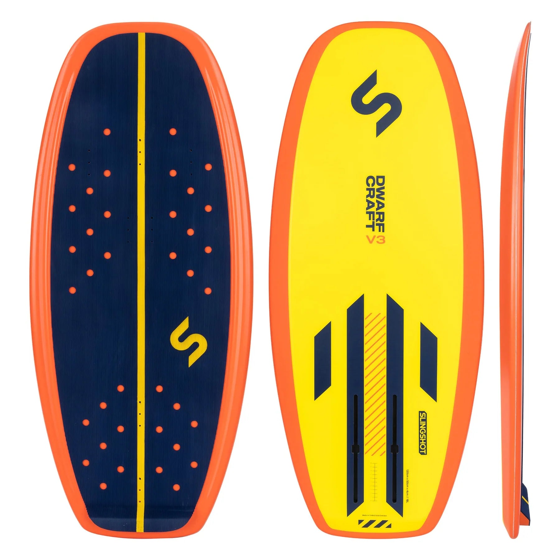 Dwarf Craft V3 120 – Compact Foil Board for Wake & Kite | Aqua Foils
