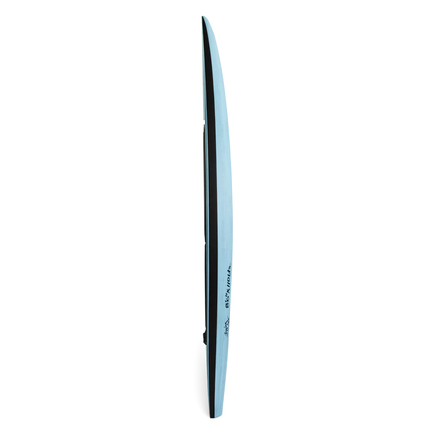 8'6" Flying Cat SUP gliding across the water smoothly