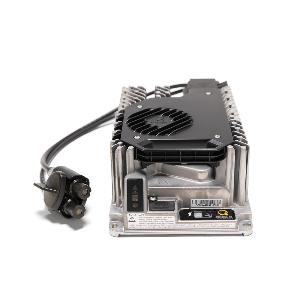 eFoil Battery Charger with Fischer (5-pin) Cable and Power Connector