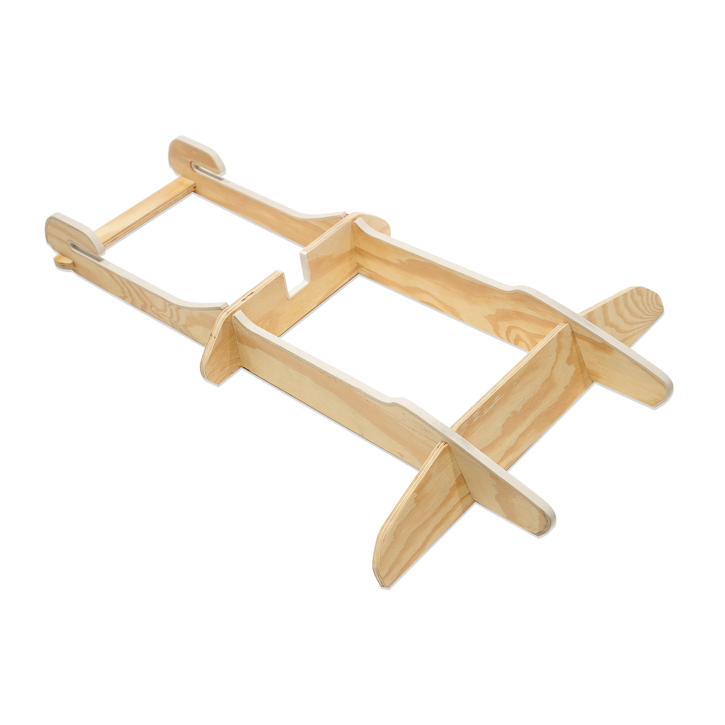 eFoil Hand-Crafted Wooden Stand for Convenient Servicing