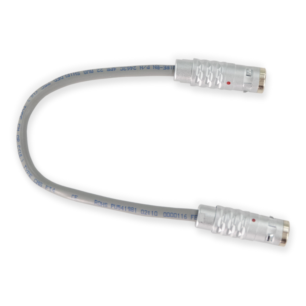 Close-up of ODU (8-pin) Data Cable Connector Ports