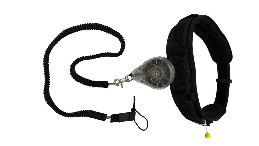 Zero Drag Retracting Leash System Combo Waist belt Kit for eFoil