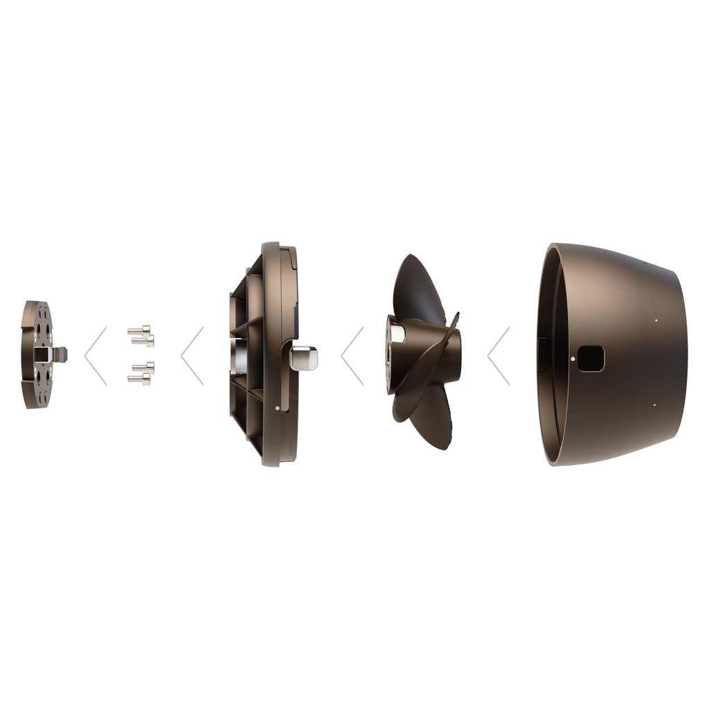 LCS Jet with Shroud, Impeller, and Nozzle 